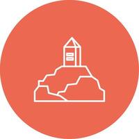 Mount Arafat Icon Design Symbol vector