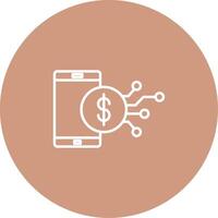 Digital Economy Icon Design Symbol vector
