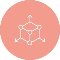Dimensions Icon Design Symbol vector