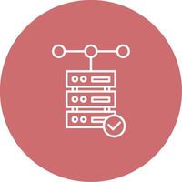 Database Icon Design Symbol vector
