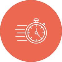Fast Time Icon Design Symbol vector