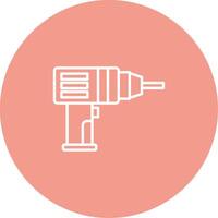 Drilling Machine Icon Design Symbol vector