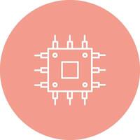 Chip Icon Design Symbol vector