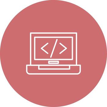 Coding Icon Design Symbol vector