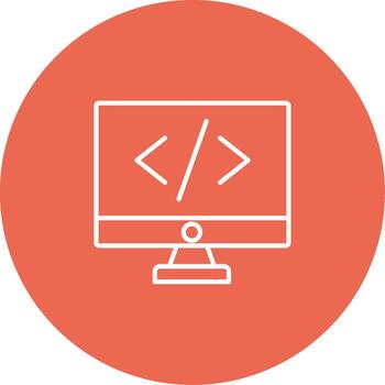 Coding Icon Design Symbol vector
