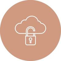 Cloud Icon Design Symbol vector
