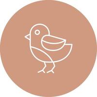 Bird Icon Design Symbol vector