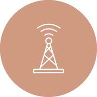 Broadcast Icon Design Symbol vector