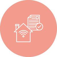 Correct Icon Design Symbol vector