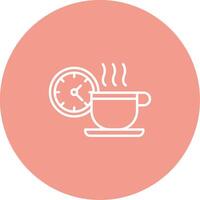 Coffee Break Icon Design Symbol vector