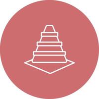 Cone Icon Design Symbol vector