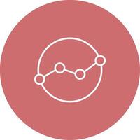 Analytic Icon Design Symbol vector