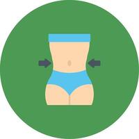 Waist Icon Design Symbol vector