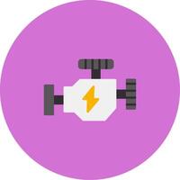 Car Engine Icon Design Symbol vector