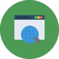 Web Page Icon Design Symbol vector