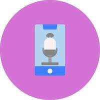 Voice Control Icon Design Symbol vector