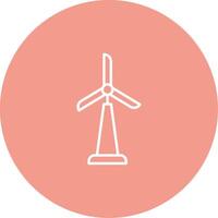 Wind Turbine Icon Design Symbol vector