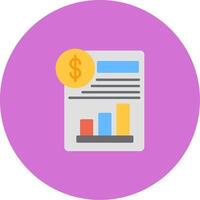 Statement Icon Design Symbol vector