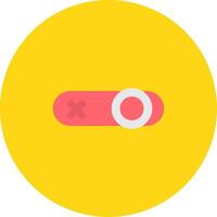 Toggle Icon Design Symbol vector