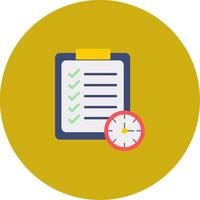 Time Planning Icon Design Symbol vector