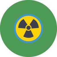 Nuclear Icon Design Symbol vector