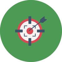 Target Icon Design Symbol vector
