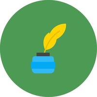 Quill Icon Design Symbol vector