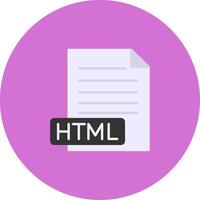 HTML Icon Design Symbol vector