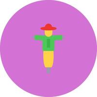 Scarecrow Icon Design Symbol vector