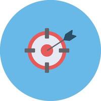 Target Icon Design Symbol vector