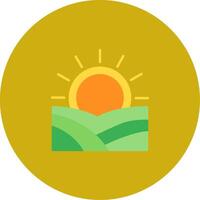Sunrise Icon Design Symbol vector