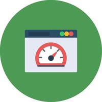 Speed Test Icon Design Symbol vector