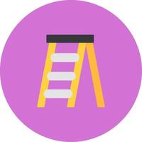 Step Ladder Icon Design Symbol vector