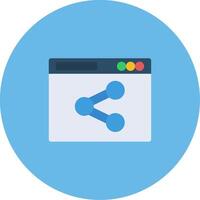 Share Icon Design Symbol vector