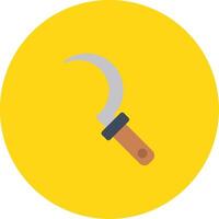 Sickle Icon Design Symbol vector