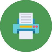 Printer Icon Design Symbol vector