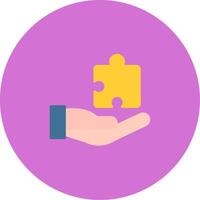 Puzzle Icon Design Symbol vector