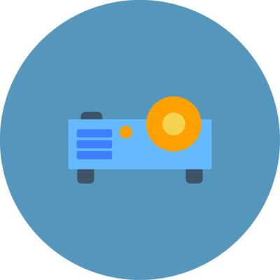 Projection Icon Design Symbol