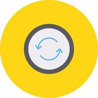 Refresh Icon Design Symbol vector