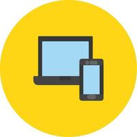 Responsive Icon Design Symbol vector