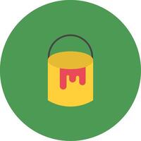 Paint Bucket Icon Design Symbol vector