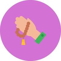 Tasbih Icon Design Symbol vector