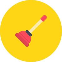 Plunger Icon Design Symbol vector