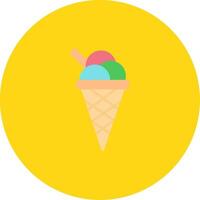 Ice Cream Icon Design Symbol vector