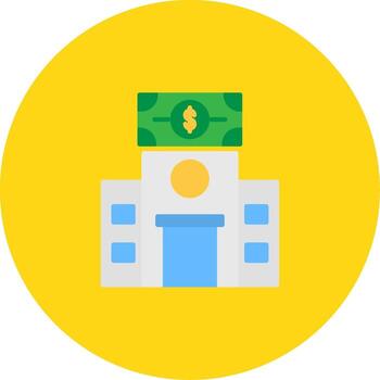 fijo activo icono diseño símbolo vector