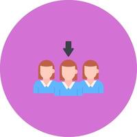 New Hire Icon Design Symbol vector