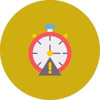 Overdue Icon Design Symbol vector