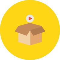 Package Icon Design Symbol vector