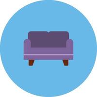 Sofa Bed Icon Design Symbol vector