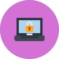 Laptop Icon Design Symbol vector
